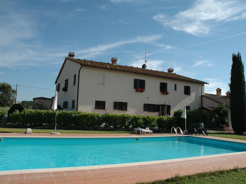 Spacious Farmhouse In Pienza With Swimming Pool Apartment Contignano Exterior foto