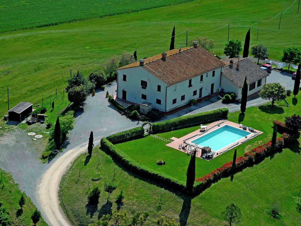 Spacious Farmhouse In Pienza With Swimming Pool Apartment Contignano Exterior foto