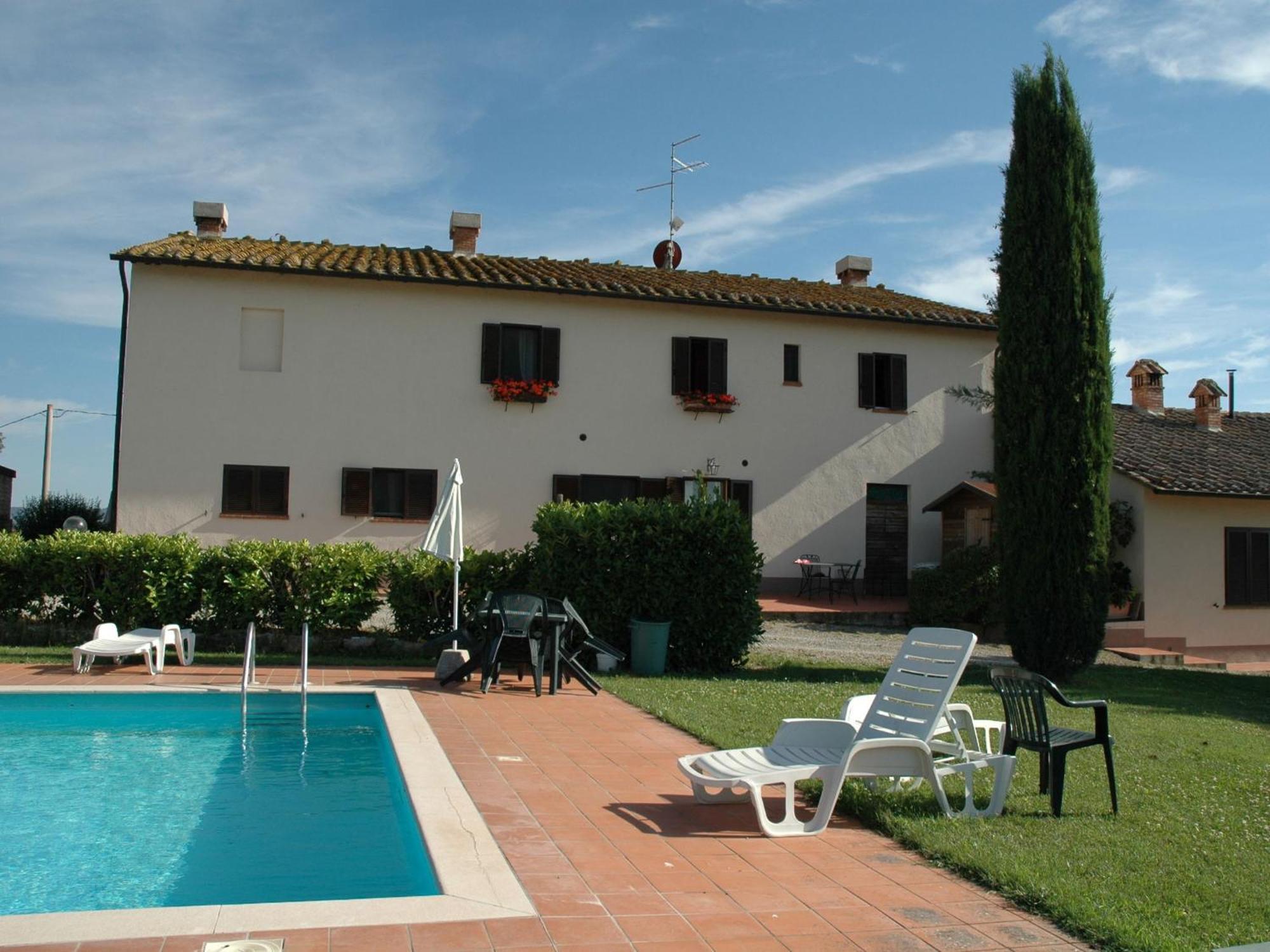 Spacious Farmhouse In Pienza With Swimming Pool Apartment Contignano Exterior foto