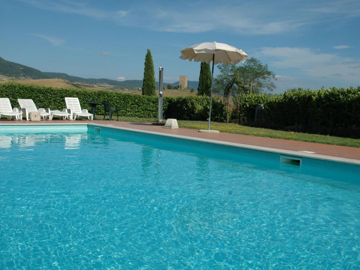 Spacious Farmhouse In Pienza With Swimming Pool Apartment Contignano Exterior foto