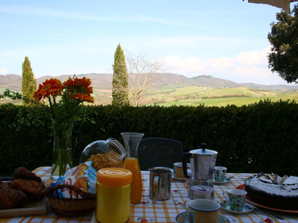 Spacious Farmhouse In Pienza With Swimming Pool Apartment Contignano Exterior foto