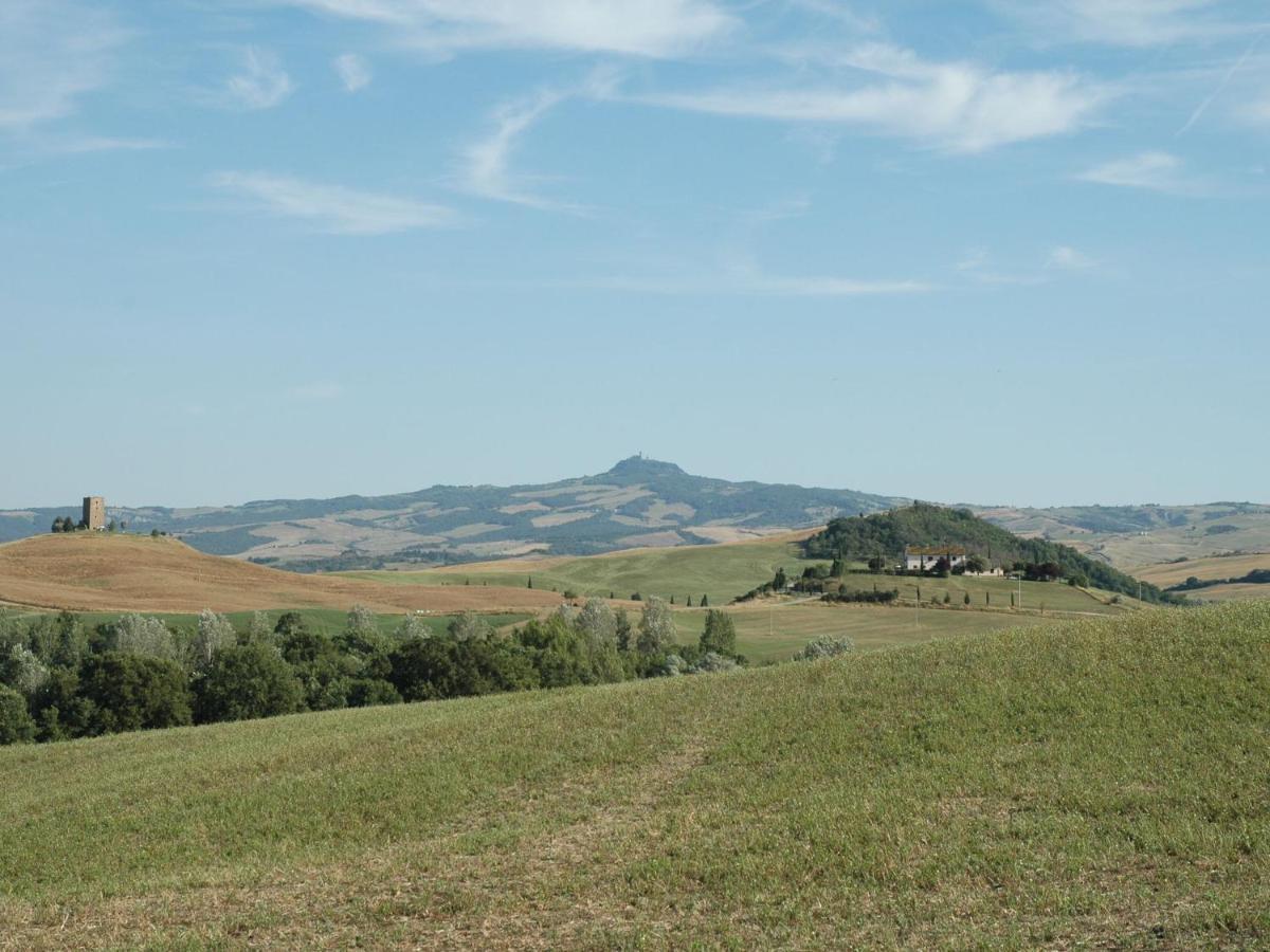 Spacious Farmhouse In Pienza With Swimming Pool Apartment Contignano Exterior foto